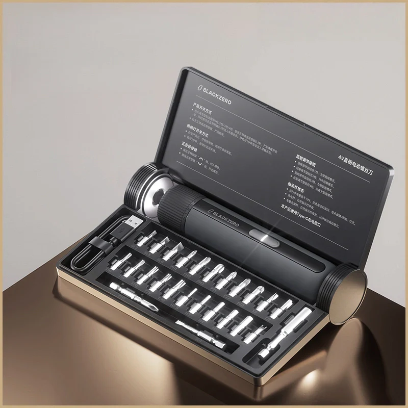 BLACKZERO™ Pro Cordless Screwdriver Kit | 8N.m High-Torque | 25-Piece S2 Steel Set - Image 2