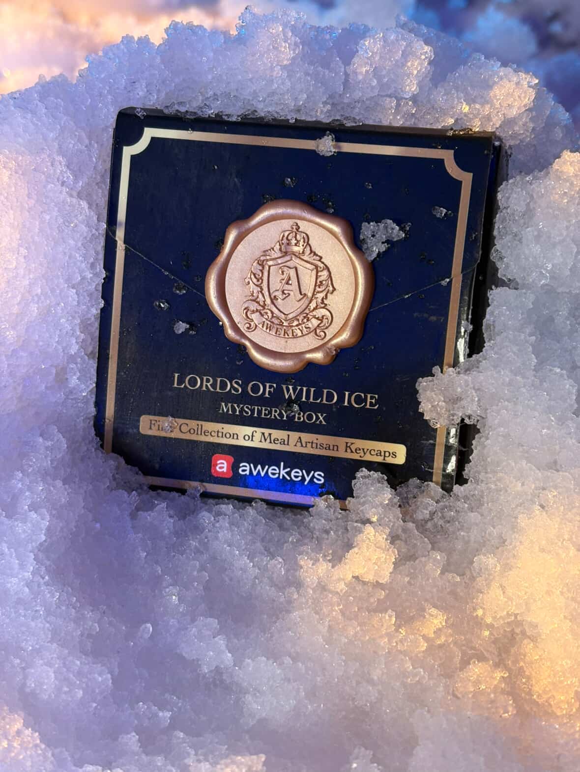 [GB] Awekeys Wild Ice Metal Keycaps Set - Image 4
