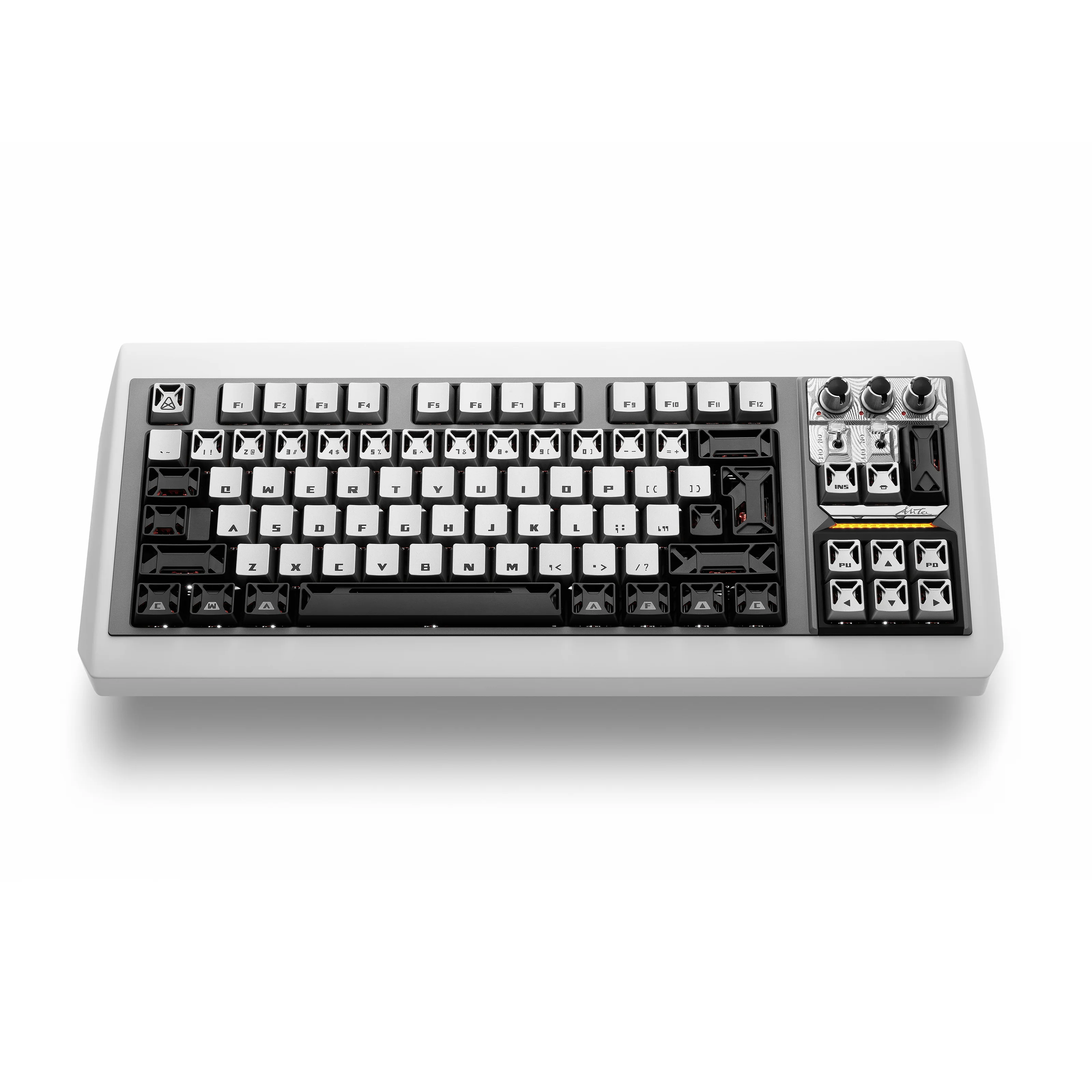 [GB]NOOIR N² Metal Keycaps | Aluminum Alloy CNC Machined | Anodized | Hollow Design - Image 7