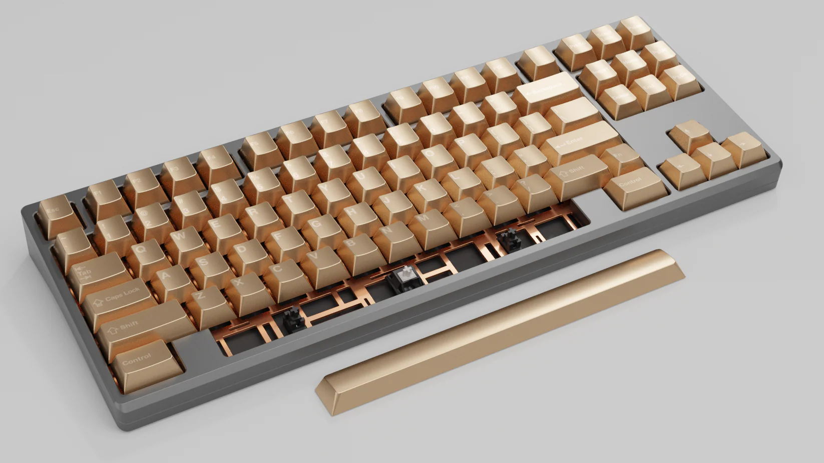[GB] Awekeys 10U Full Metal Spacebar - Image 2