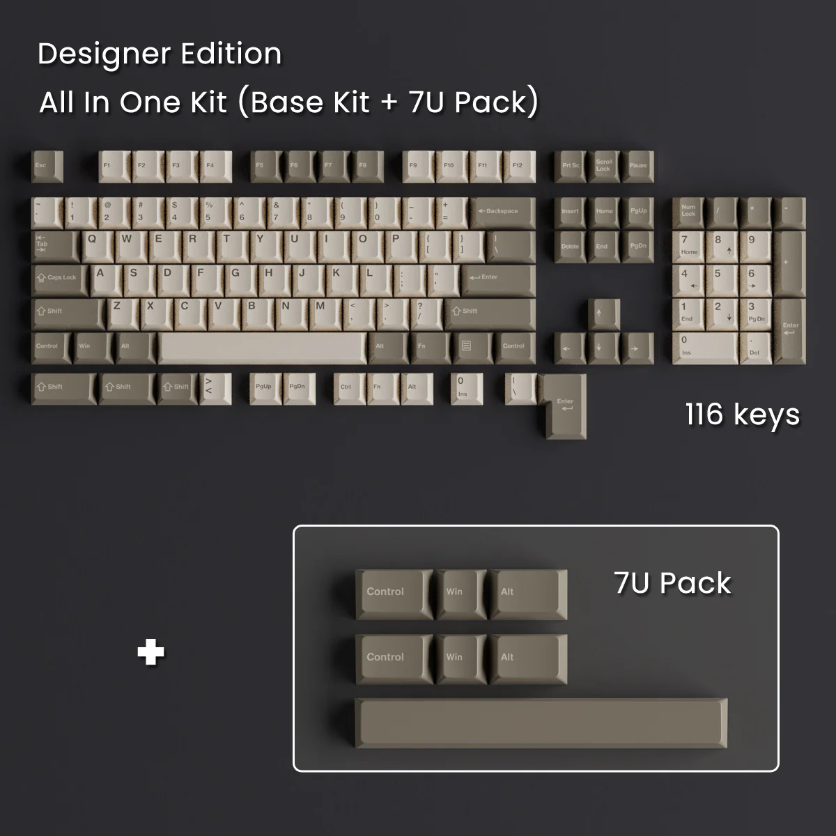 [Gruoup Buy] Awekeys Retro 80S Full Metal Keycaps - Image 12