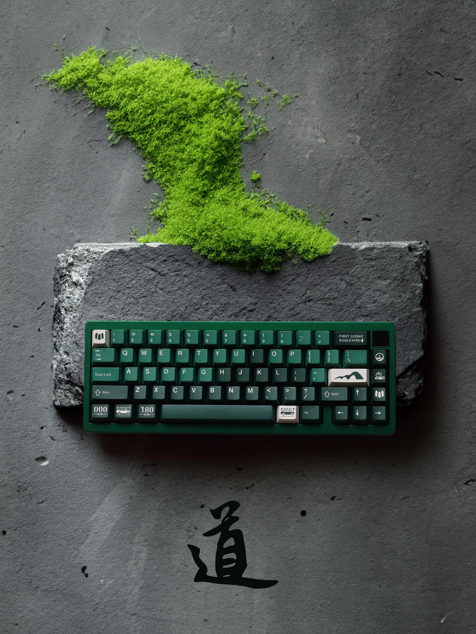 [In-stock] JTK Boulevard Cherry Profile Doubleshot ABS Keycap Set - Image 10