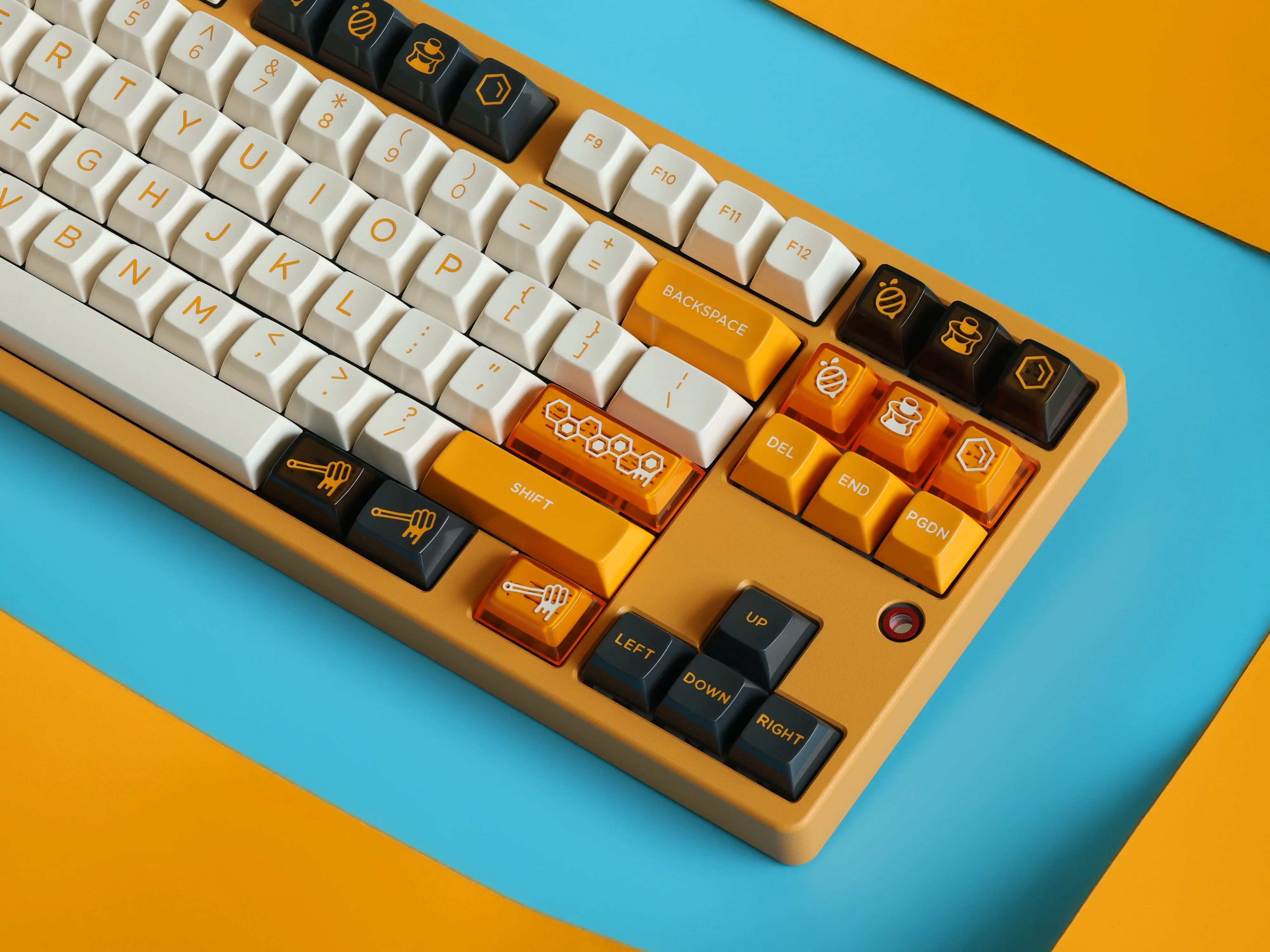 JTK HSA Bee Keeping ABS Doubleshot Glossy Surface Keycap Set - Image 3