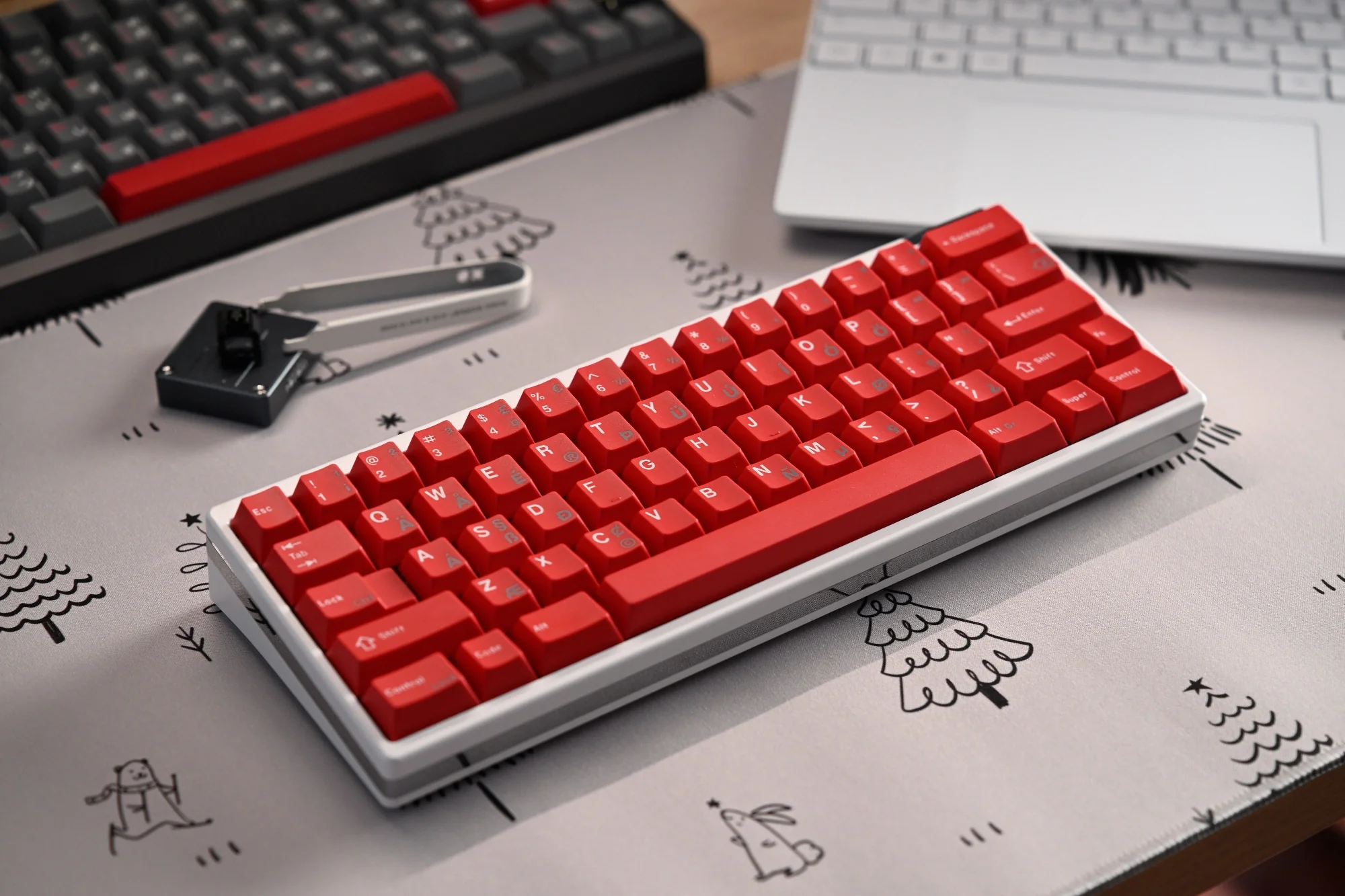 JTK R.W.G IRISH Cherry Profile ABS&PBT Doubleshot Keycap Set
