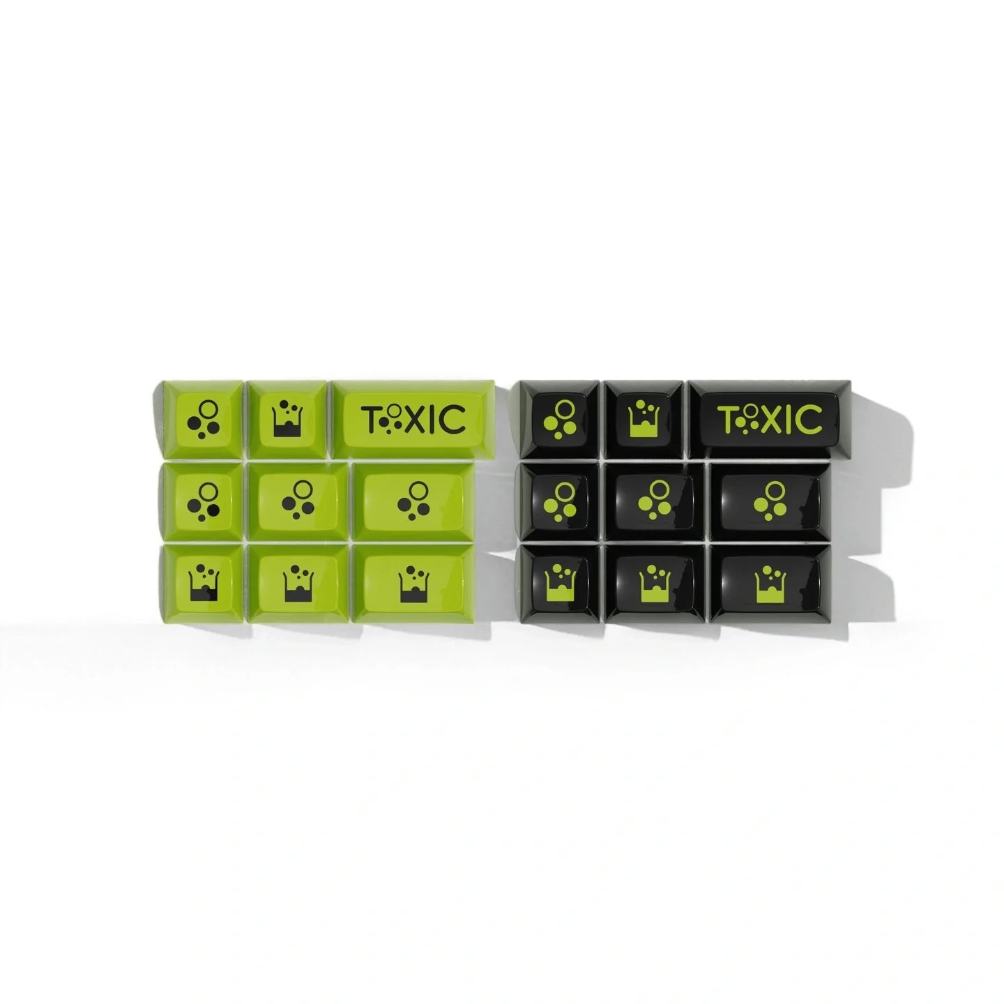 JTK TOXIC HSA Profile ABS Doubleshot Glossy Surface Keycap Set - Image 11