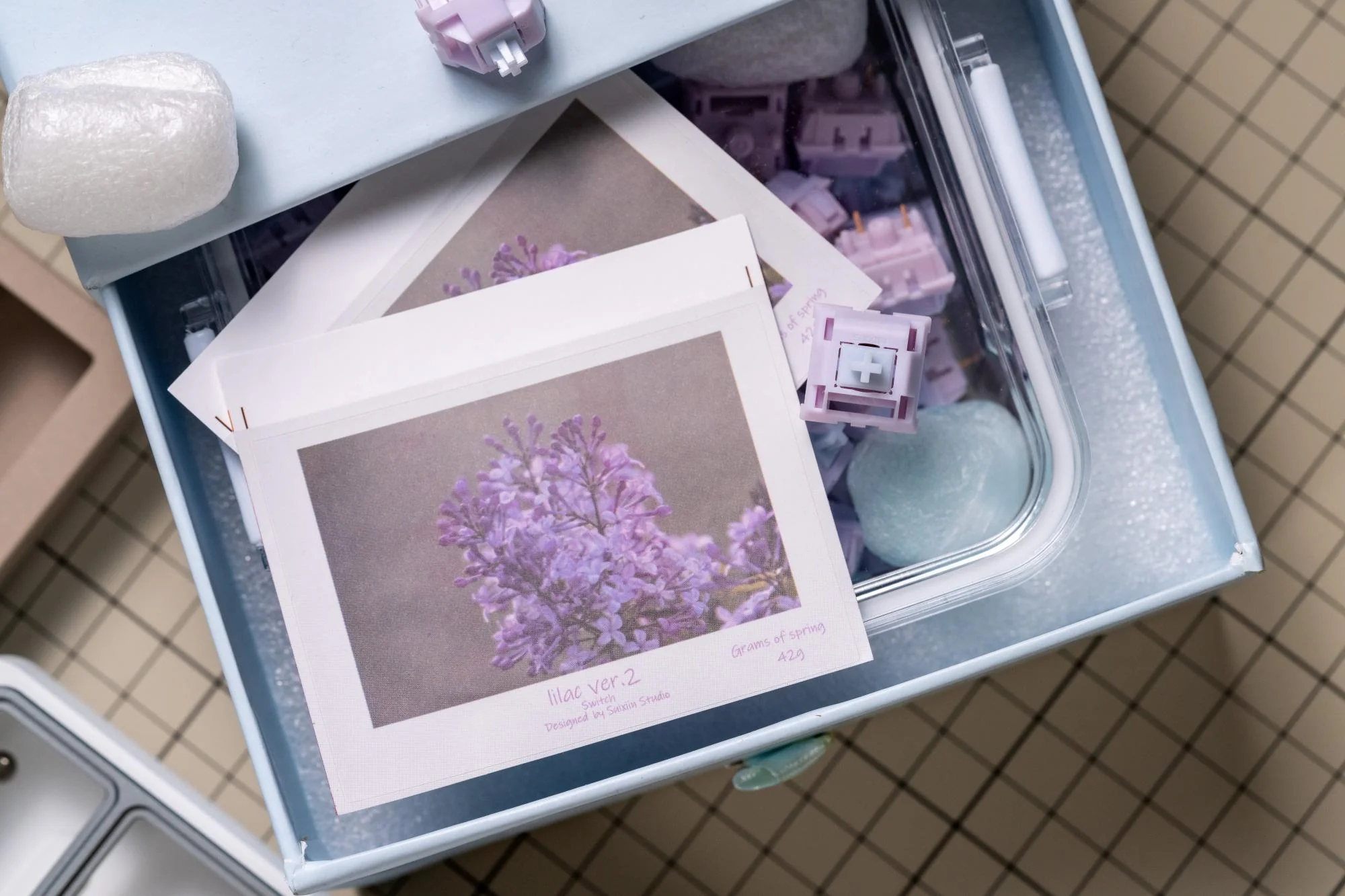 [In-stock] Suixiin Studio Lilac Linear Switch V2 - Image 9