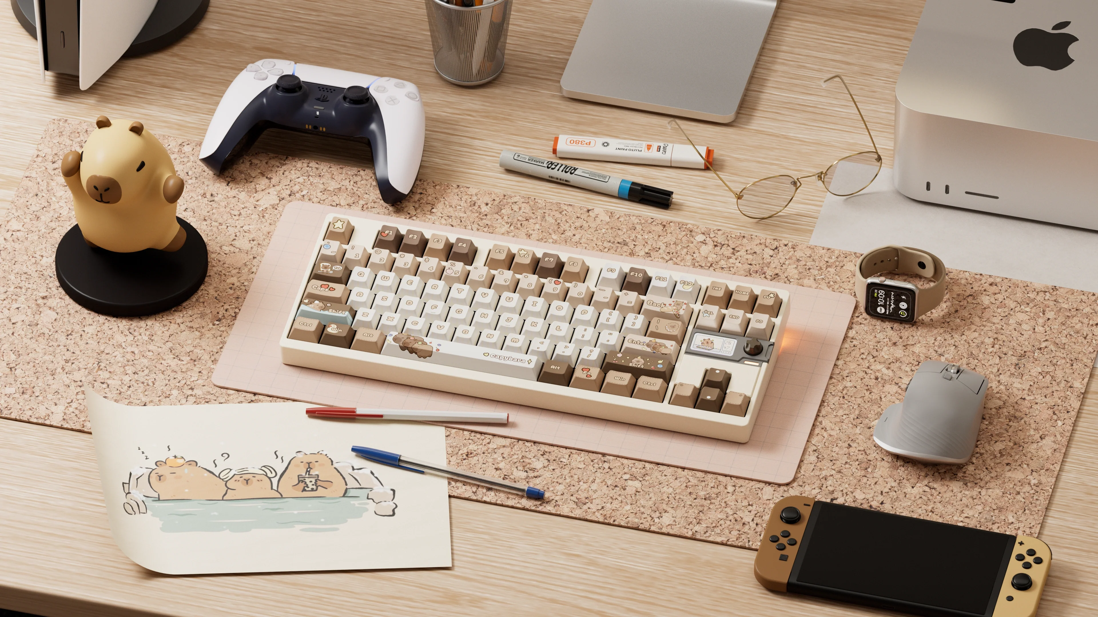 Tars T1 Wireless Mechanical Keyboard - Premium Aluminum 84-Key Setup - Image 7