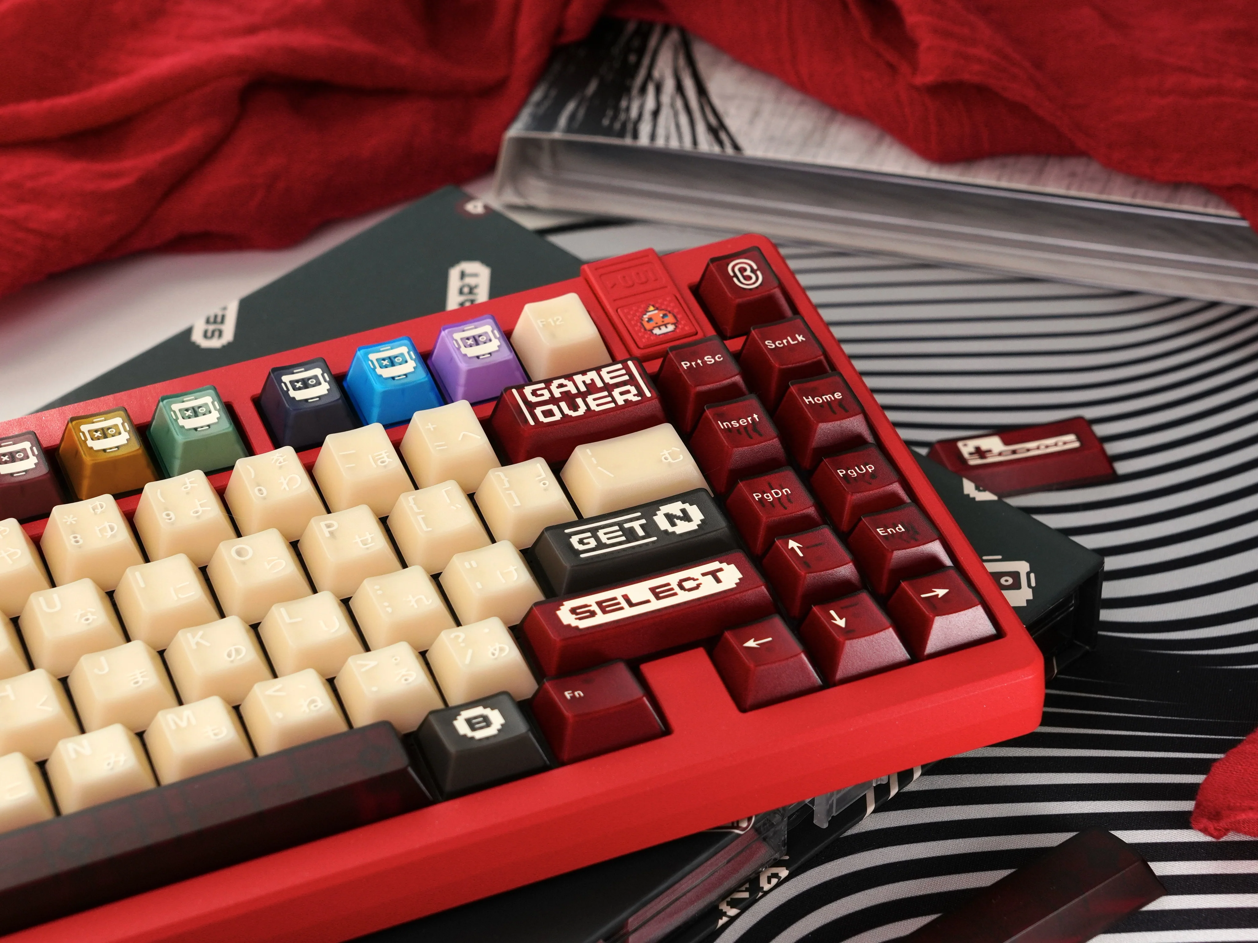 JTK FC CLASSIC Keycap Set R3 | Double Shot / Triple Shot PBT Keycaps - Image 24