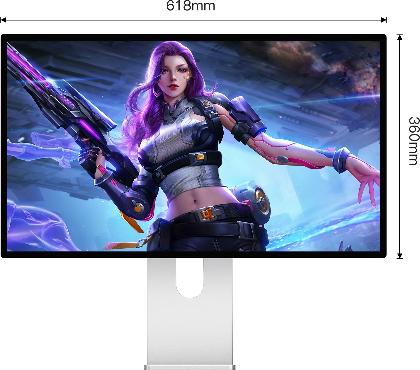Kuycon P27Z 27" 5K Dual-Mode Gaming Monitor - Image 8