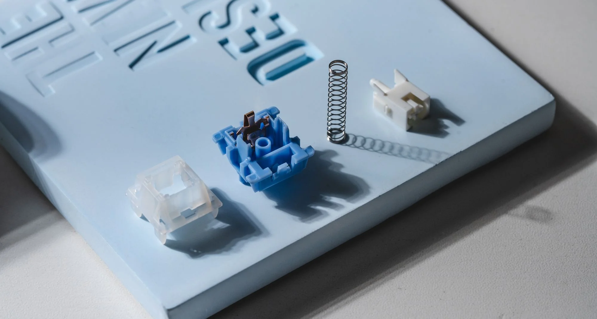 [In-stock] Ripple Switches, Linear (MX Red), Cherry MX Style, Lubed, 90pcs Pack - Image 4